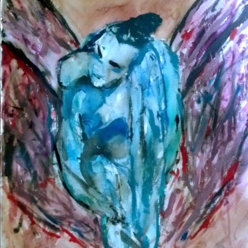 Fallen😇Angel👼 §iGNED PRINTS AVAILABLE of painting acrylic/watercolor art🖼!!💌